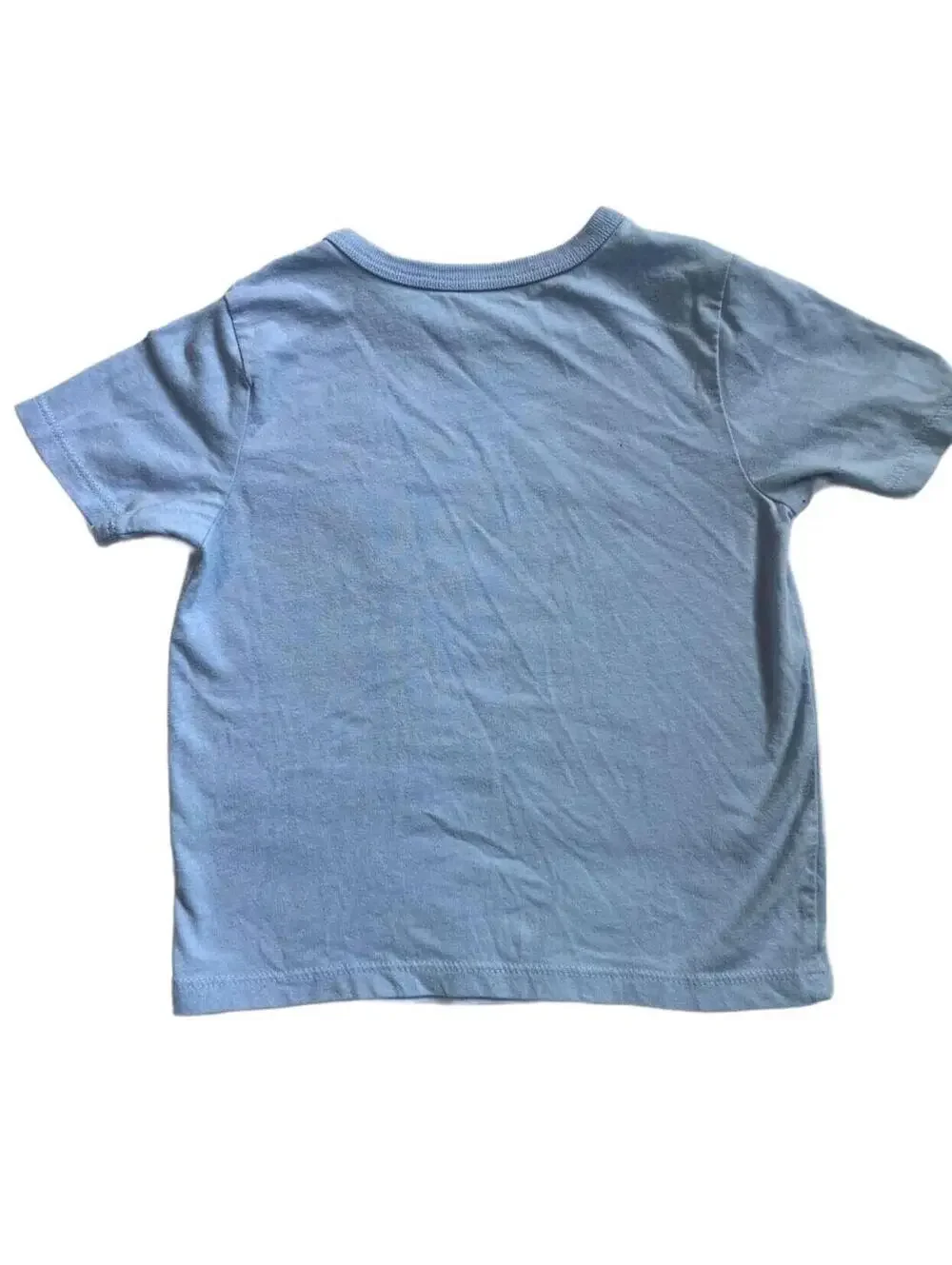 The Children's Place 2T Blue Truck Cowboys Country Guitar Short Sleeve Tee Shirt